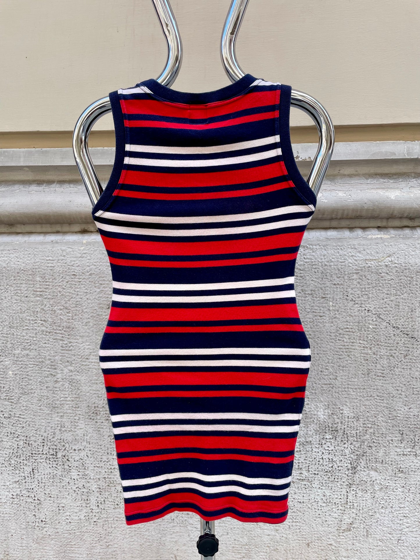 Moschino Striped Stretch Dress