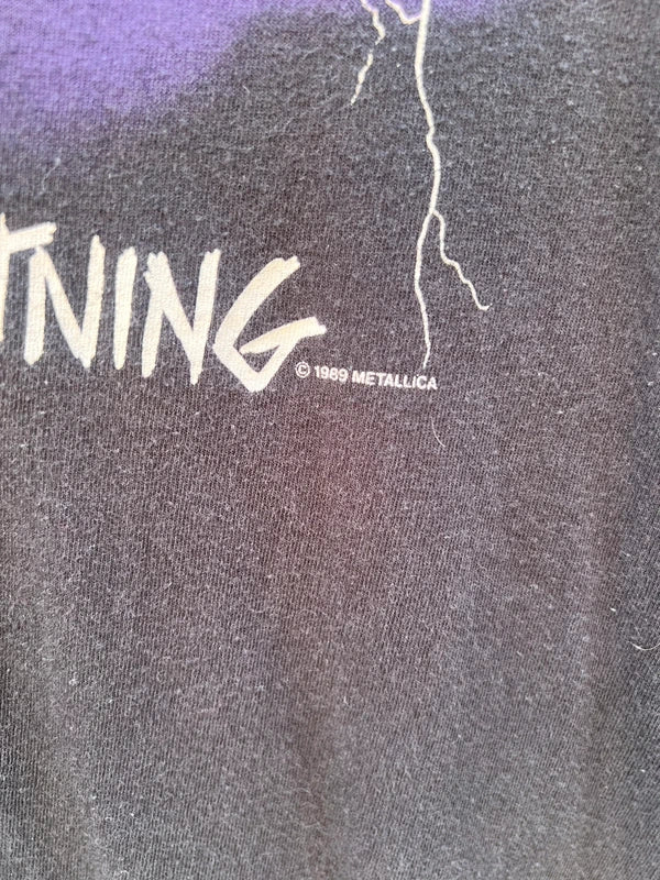 1989 Metallica Double Album Single Stitch T-Shirt