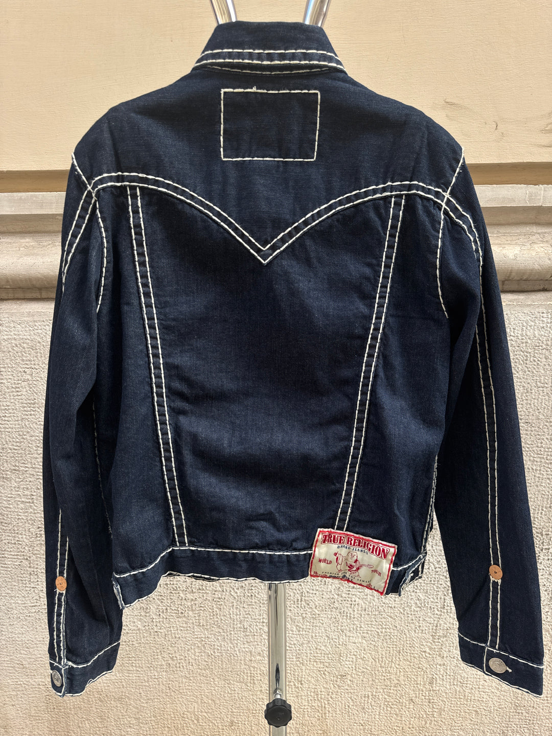 True Religion Jimmy Super T Denim Trucker Jacket