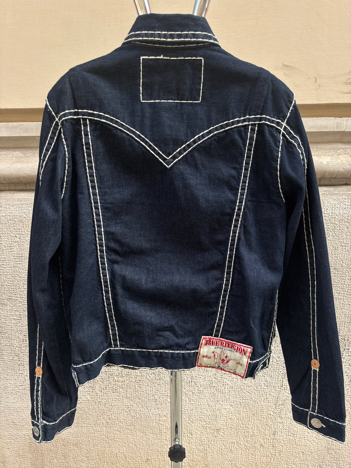 True Religion Jimmy Super T Denim Trucker Jacket