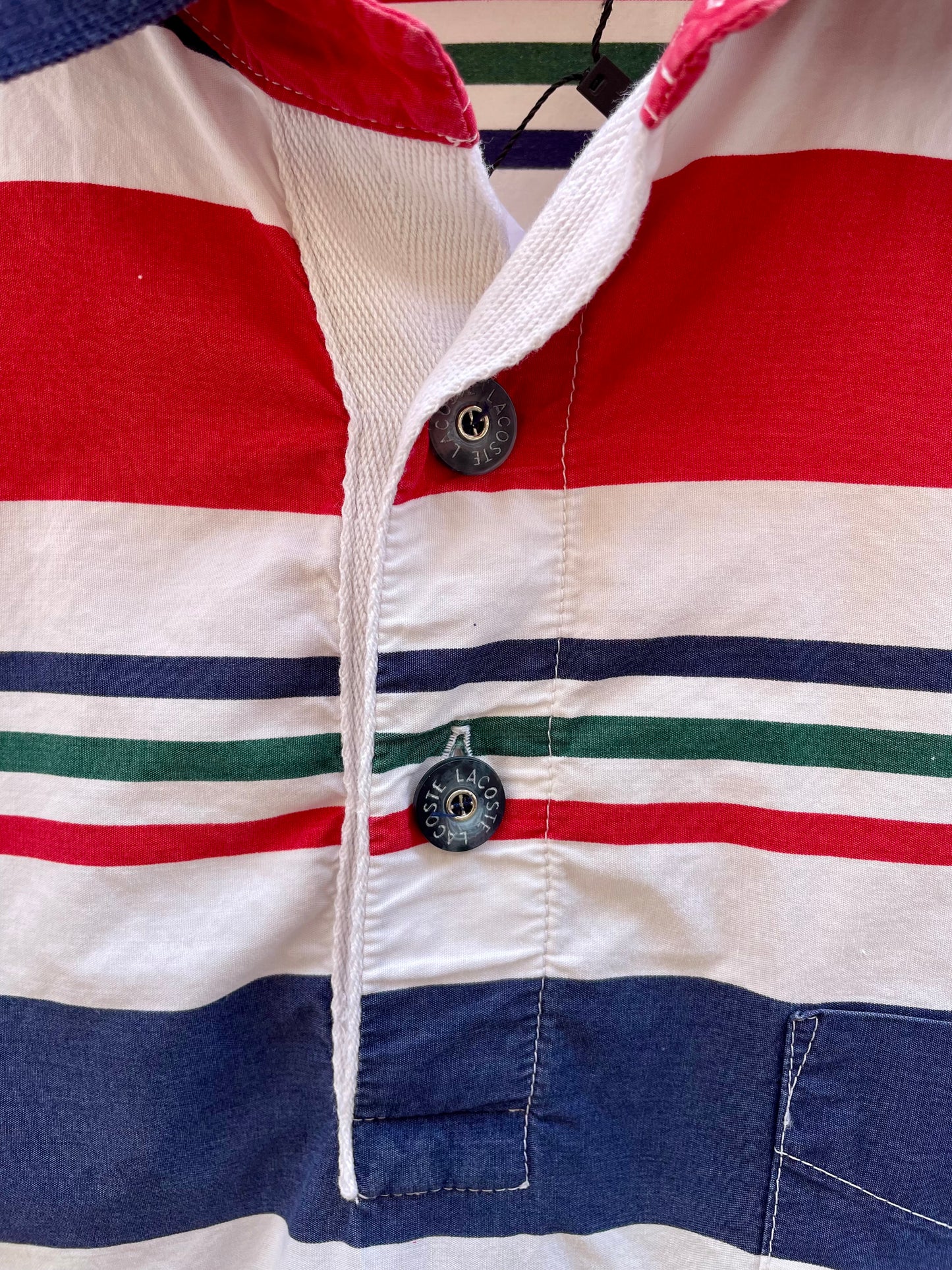 Lacoste Striped Polo Shirt