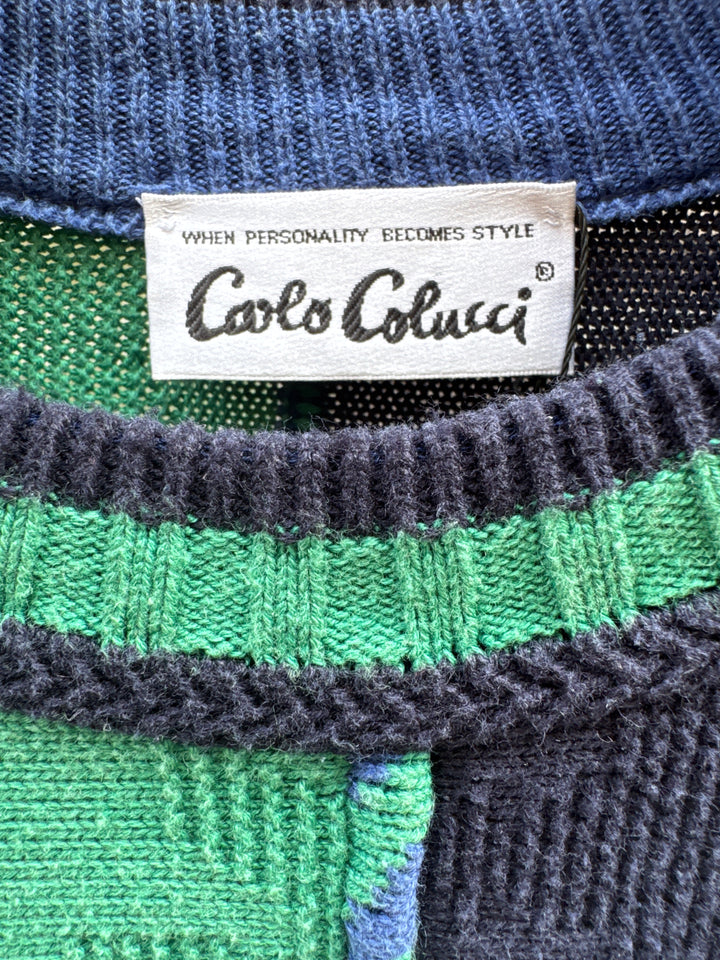 Carlo Colucci Striped Sea Jumper