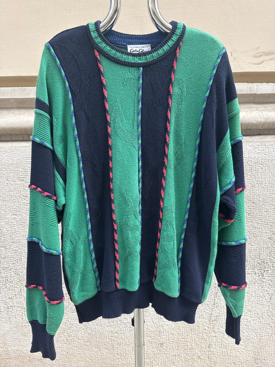 Carlo Colucci Striped Sea Jumper