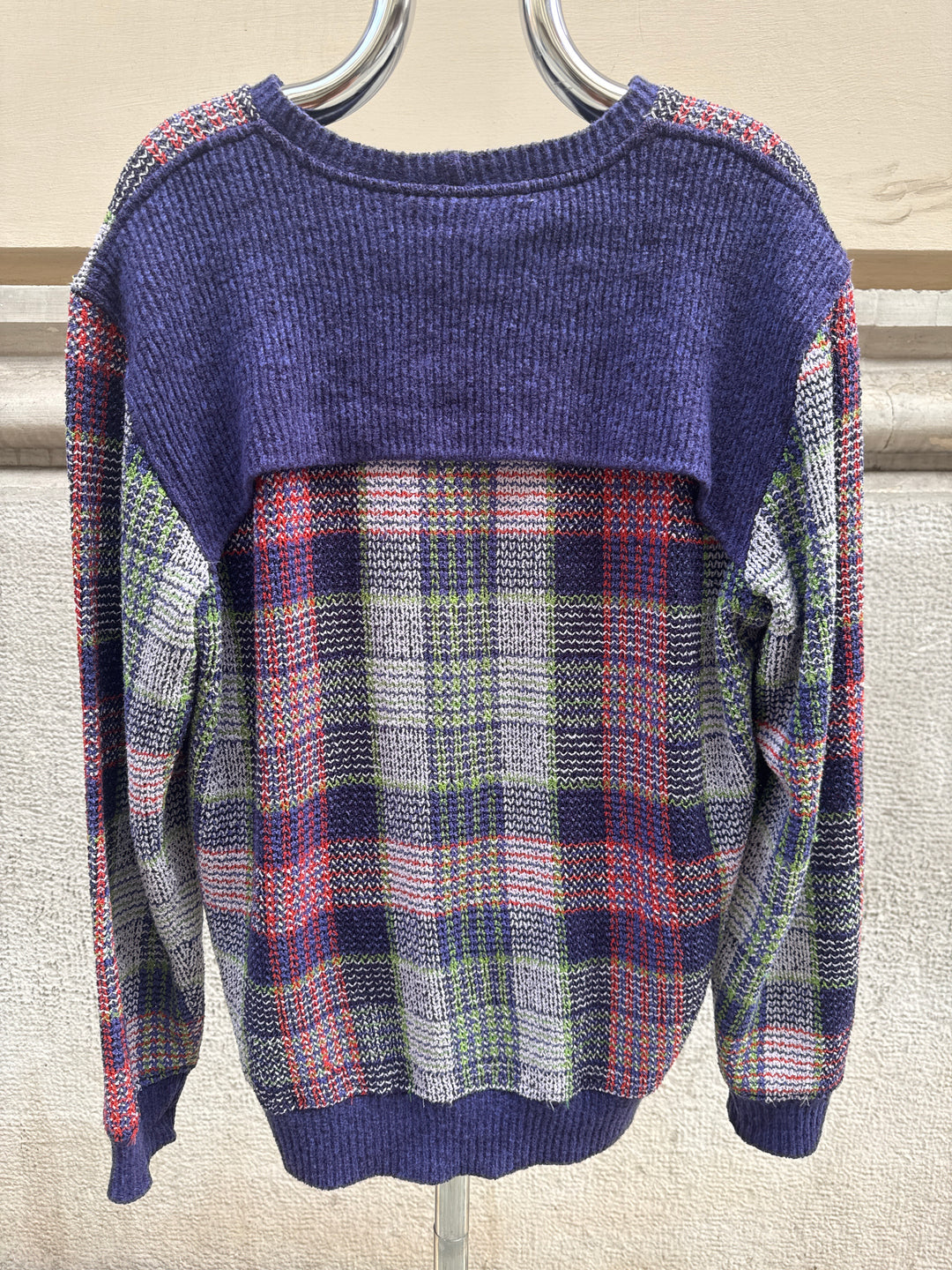 Missoni Uomo Colorful Check Jumper