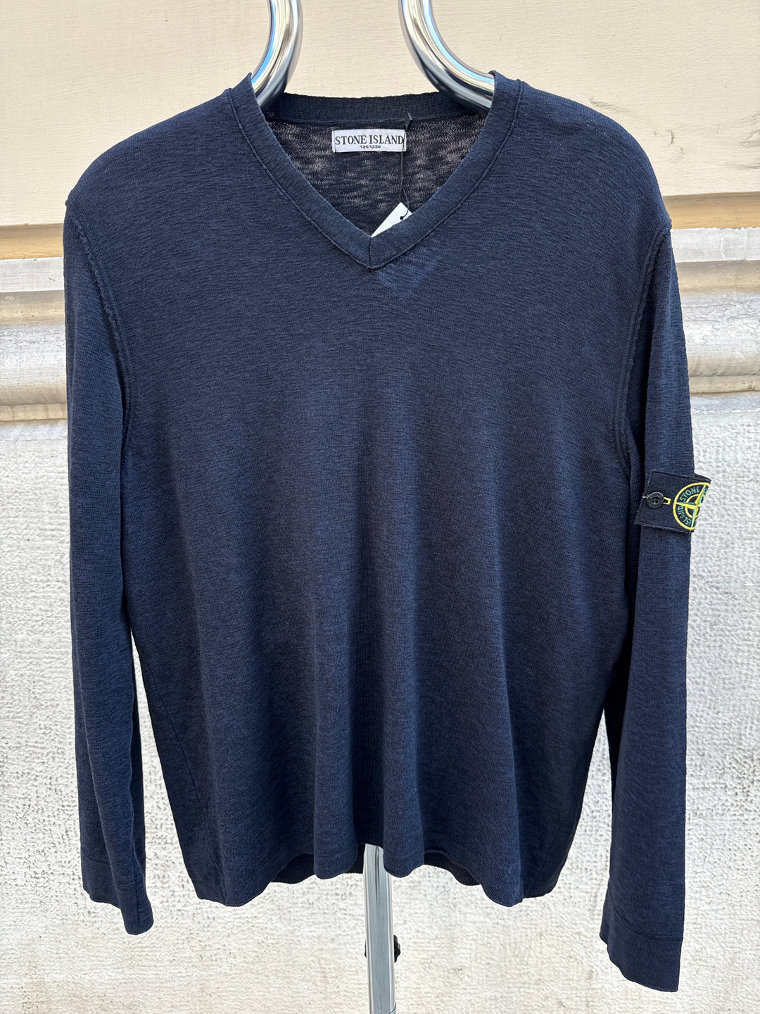Stone Island V-Neck Light Jumper