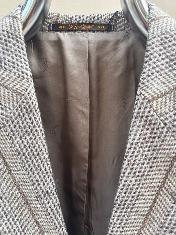 Yves Saint Laurent Twill Blazer