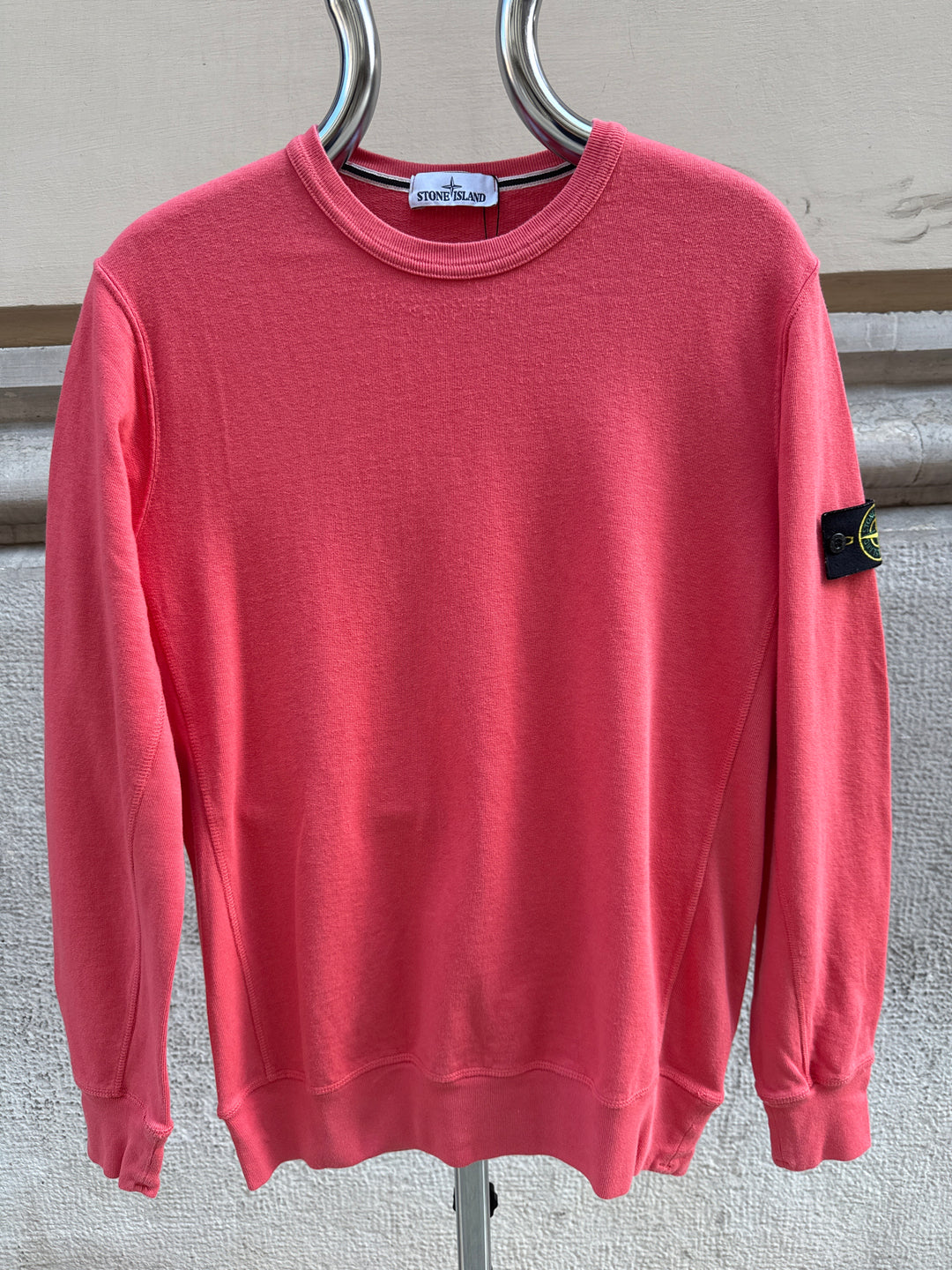 Stone Island Salmon Crewneck