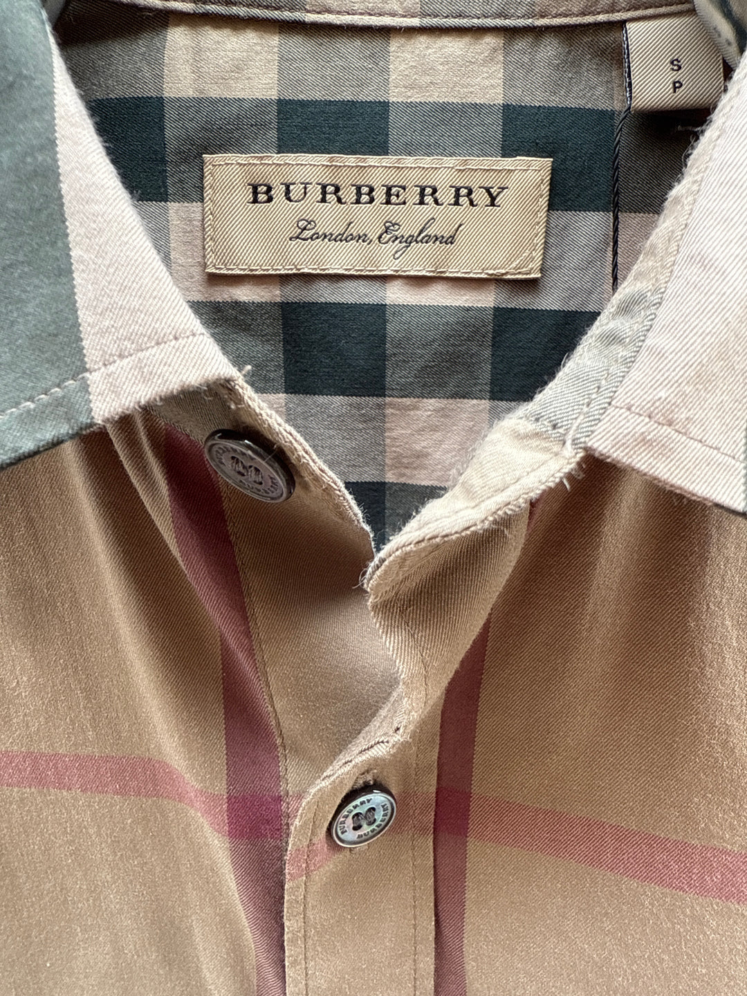 Burberry Big Haymarket Check Shirt
