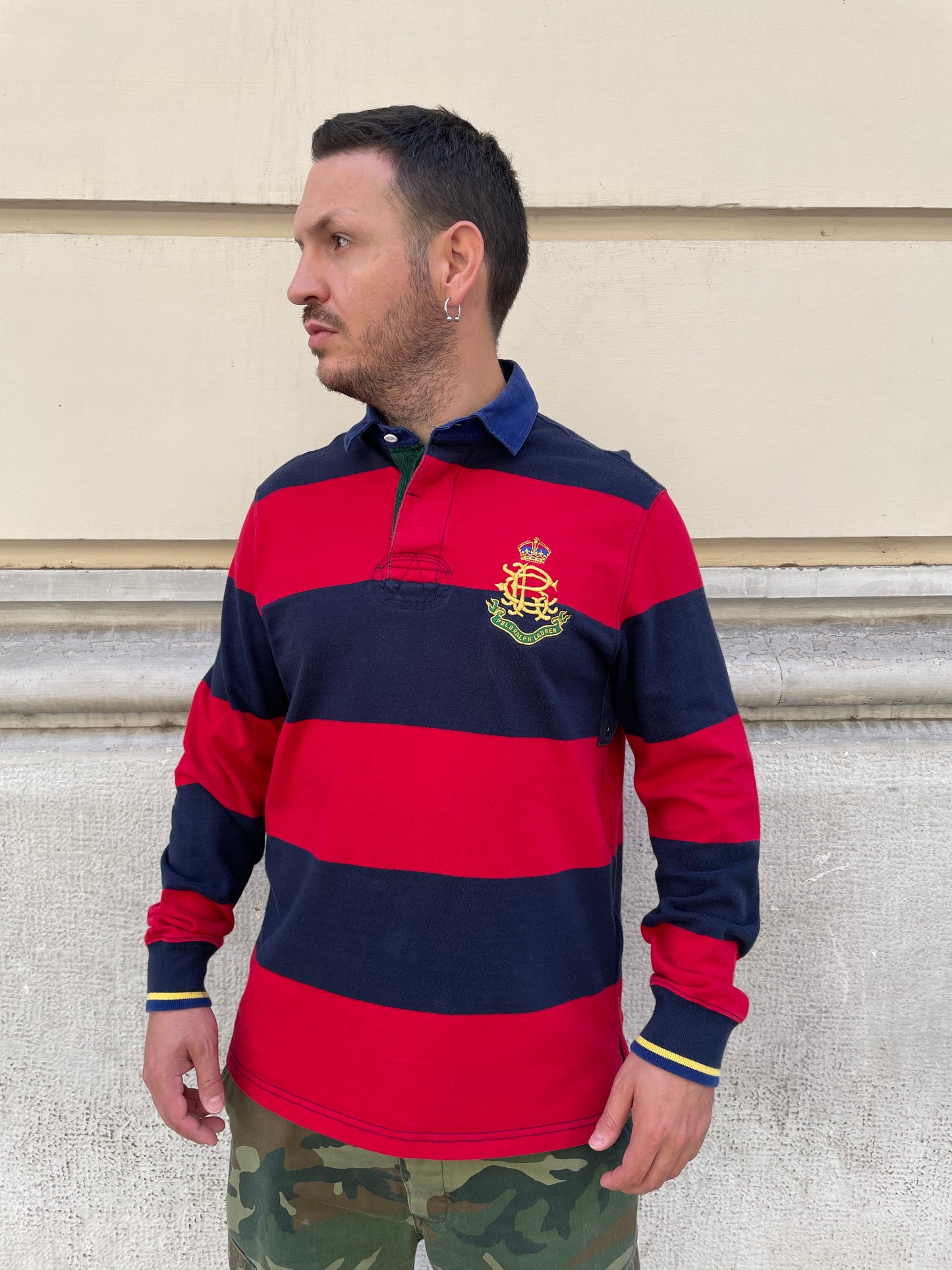 Polo Ralph Lauren Striped Rugby Polo Shirt