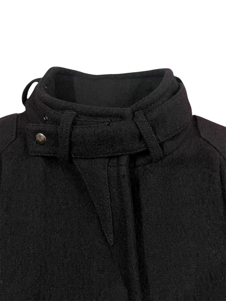Max Mara Woman Black Wool Coat
