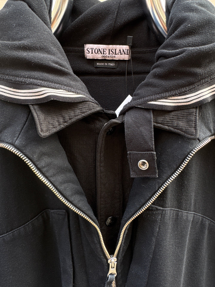Stone Island Buttons & Full Zip Hoodie
