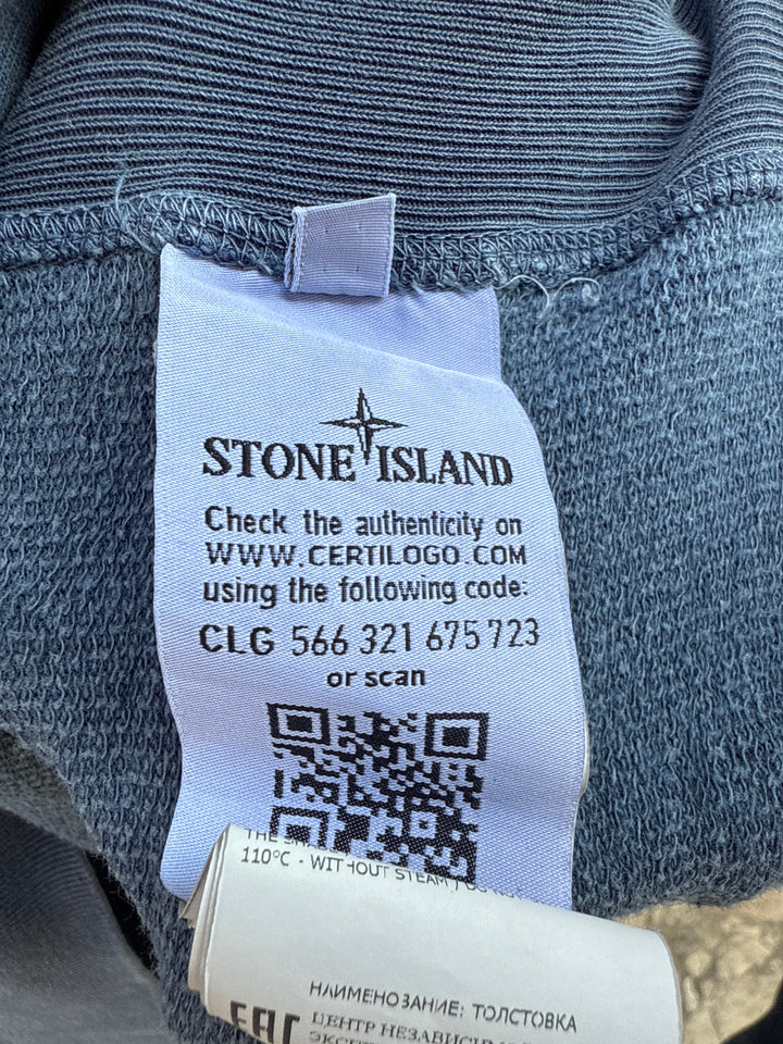 Stone Island Light Blue Crewneck