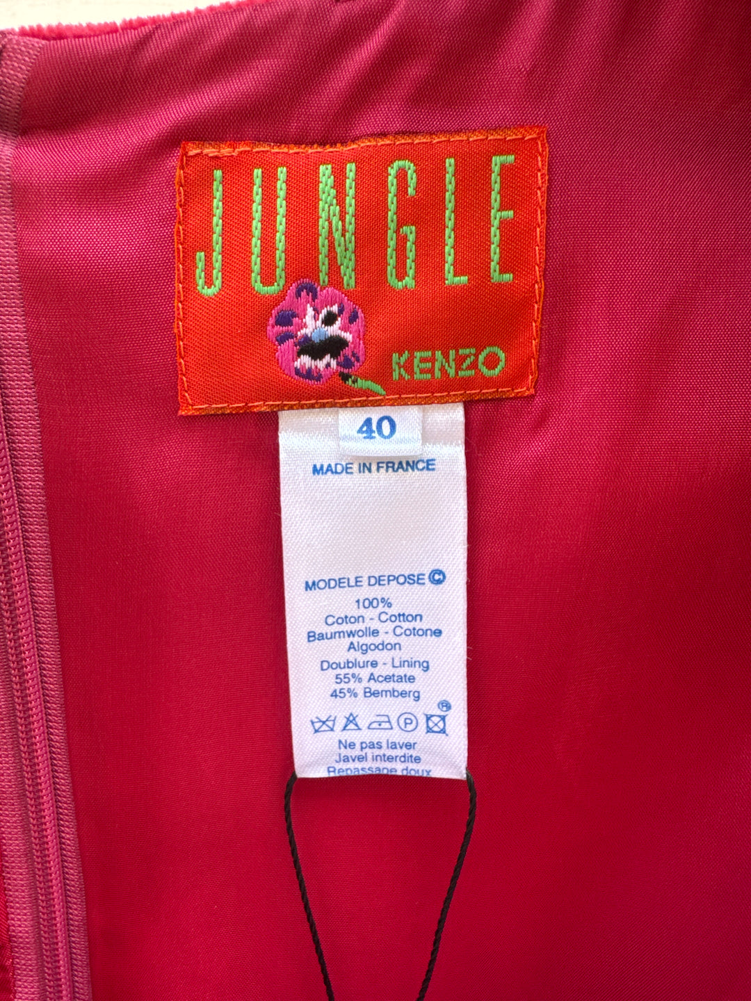 Kenzo Terry Cloth Dress