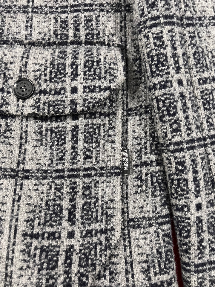 Love Moschino Wool Crop Jacket