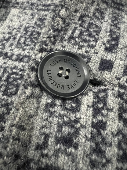 Love Moschino Wool Crop Jacket