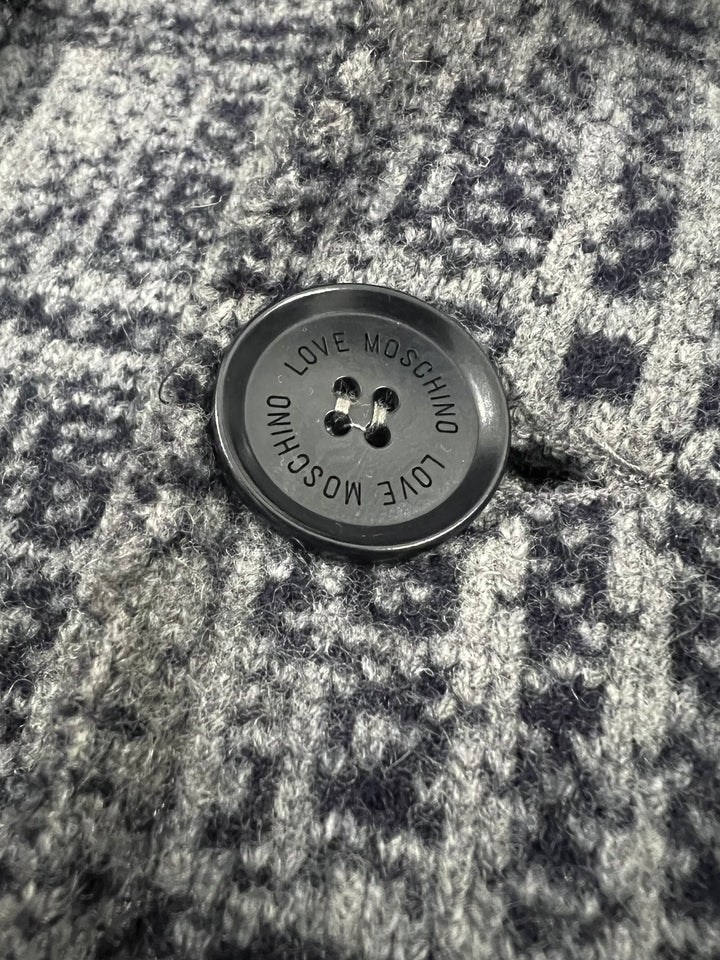 Love Moschino Wool Crop Jacket