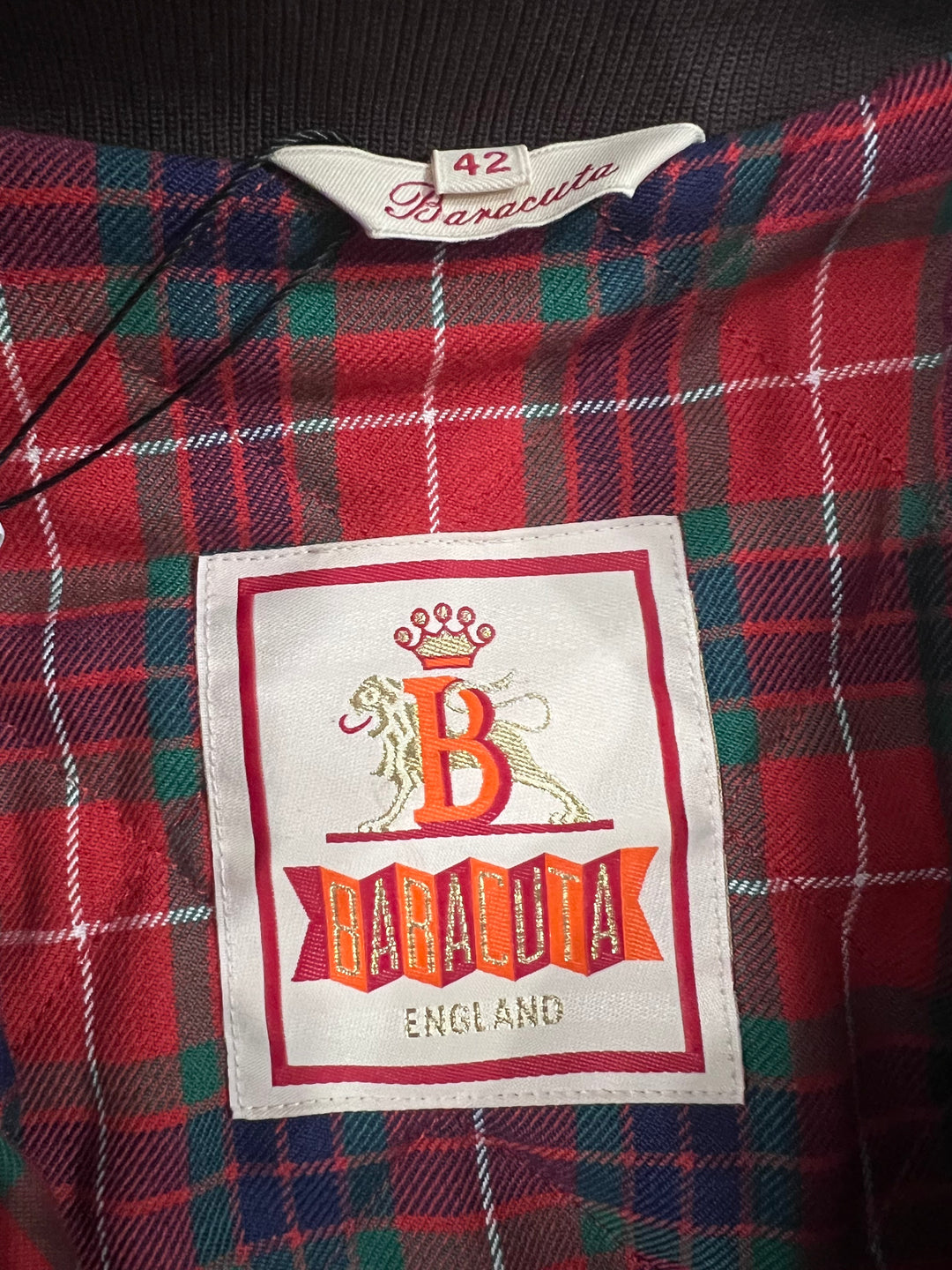 Baracuta G9 Brown Wool Harrington Jacket