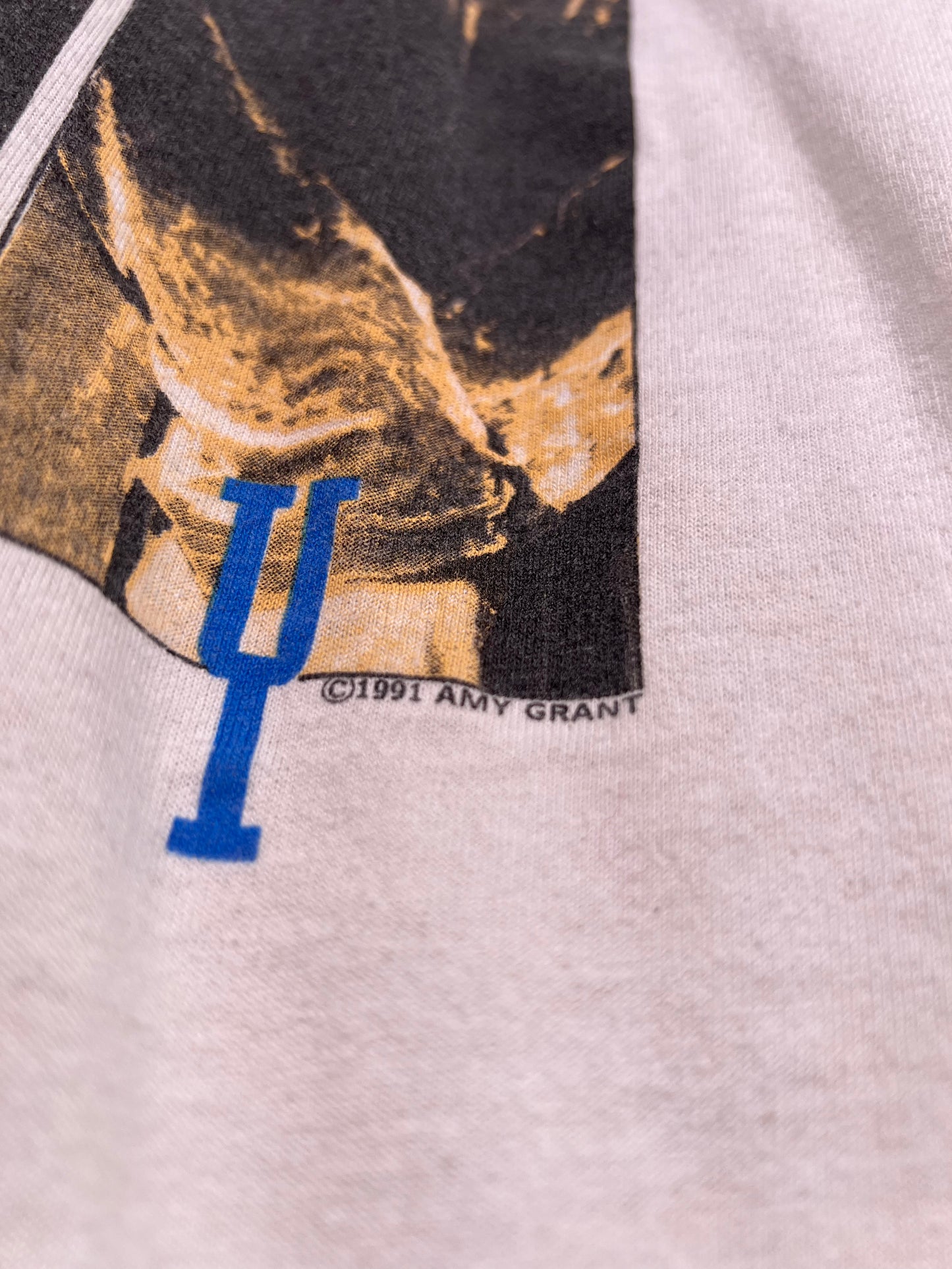 Screen Stars Amy Grant Baby 1991 Single Stitch T-Shirt