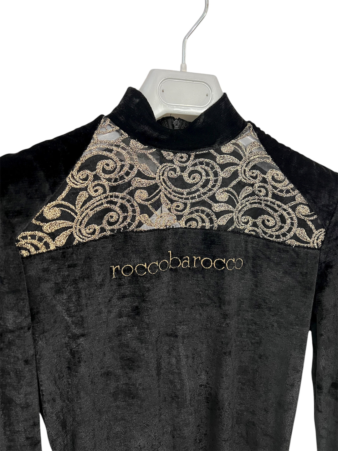 Roccobarocco Velour Dress