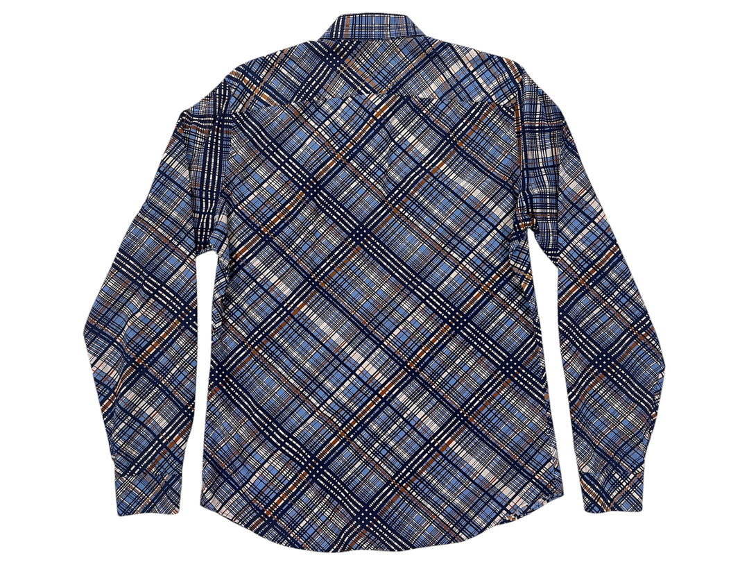 Prada Diagonal Check Shirt
