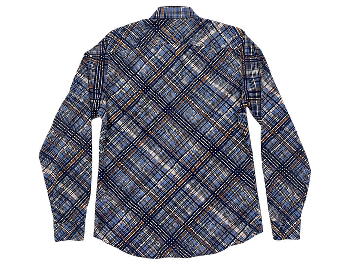 Prada Diagonal Check Shirt