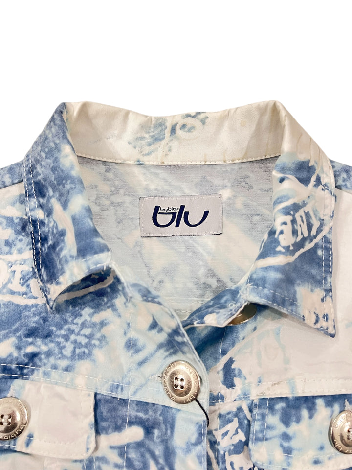 Byblos Printed Crop Jacket