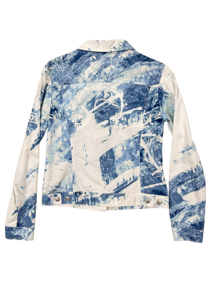 Byblos Printed Crop Jacket