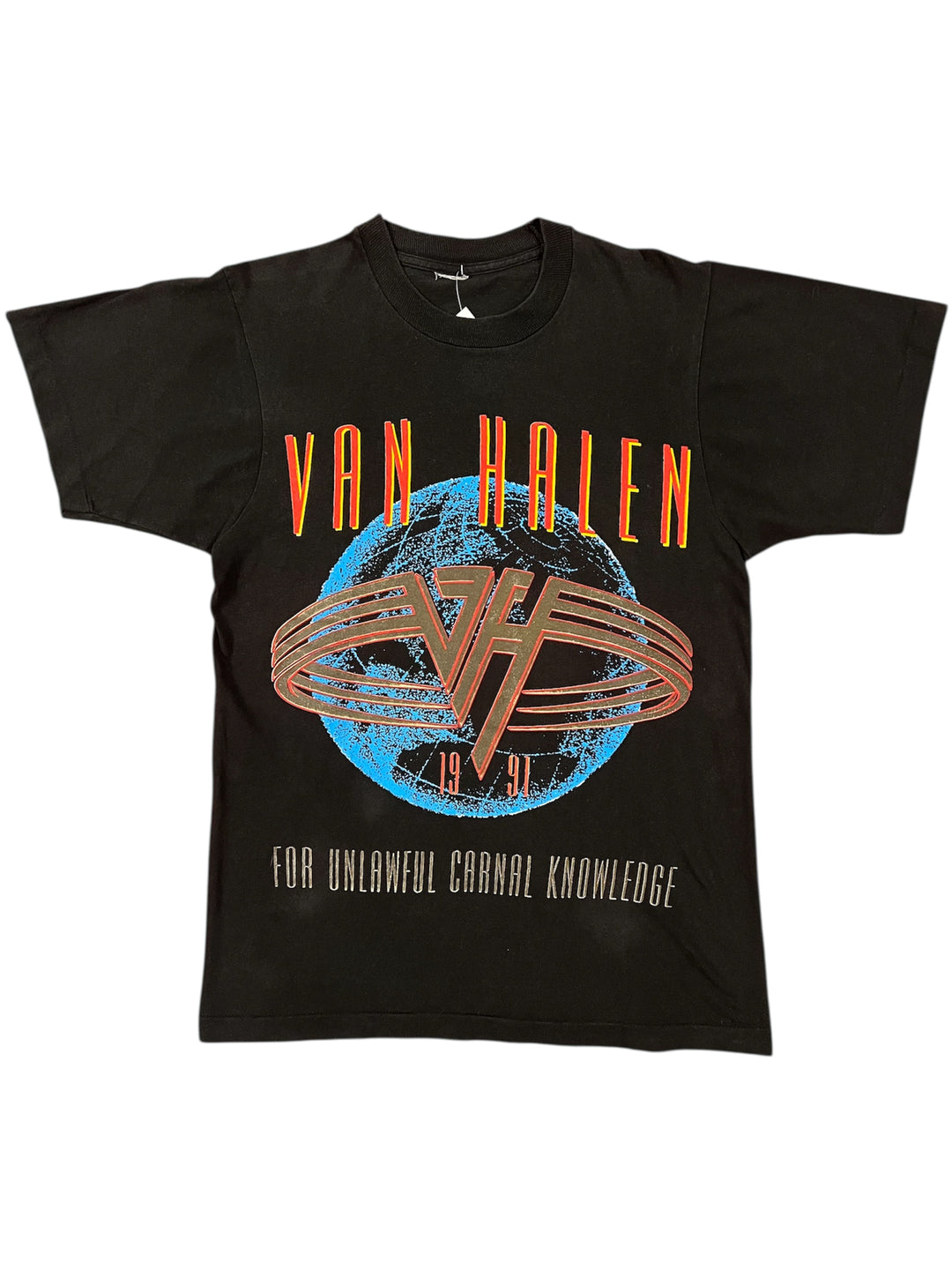 Van Halen 1991 USA Tour Single Stitch T-Shirt