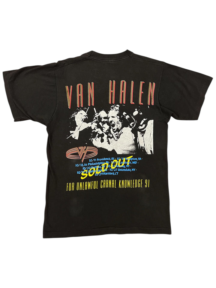 Van Halen 1991 USA Tour Single Stitch T-Shirt