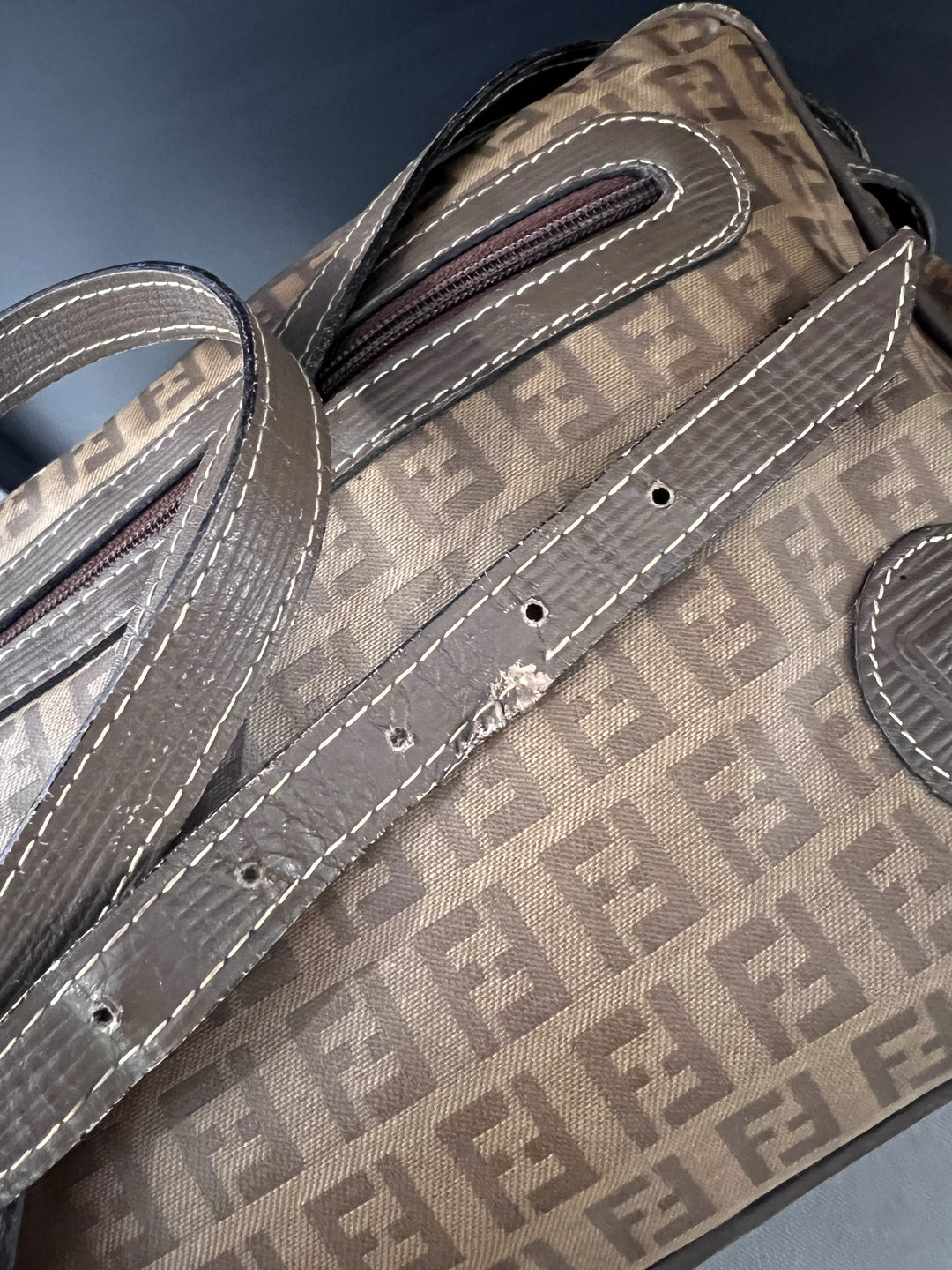 Fendi Monogram 80s Shoulder Bag