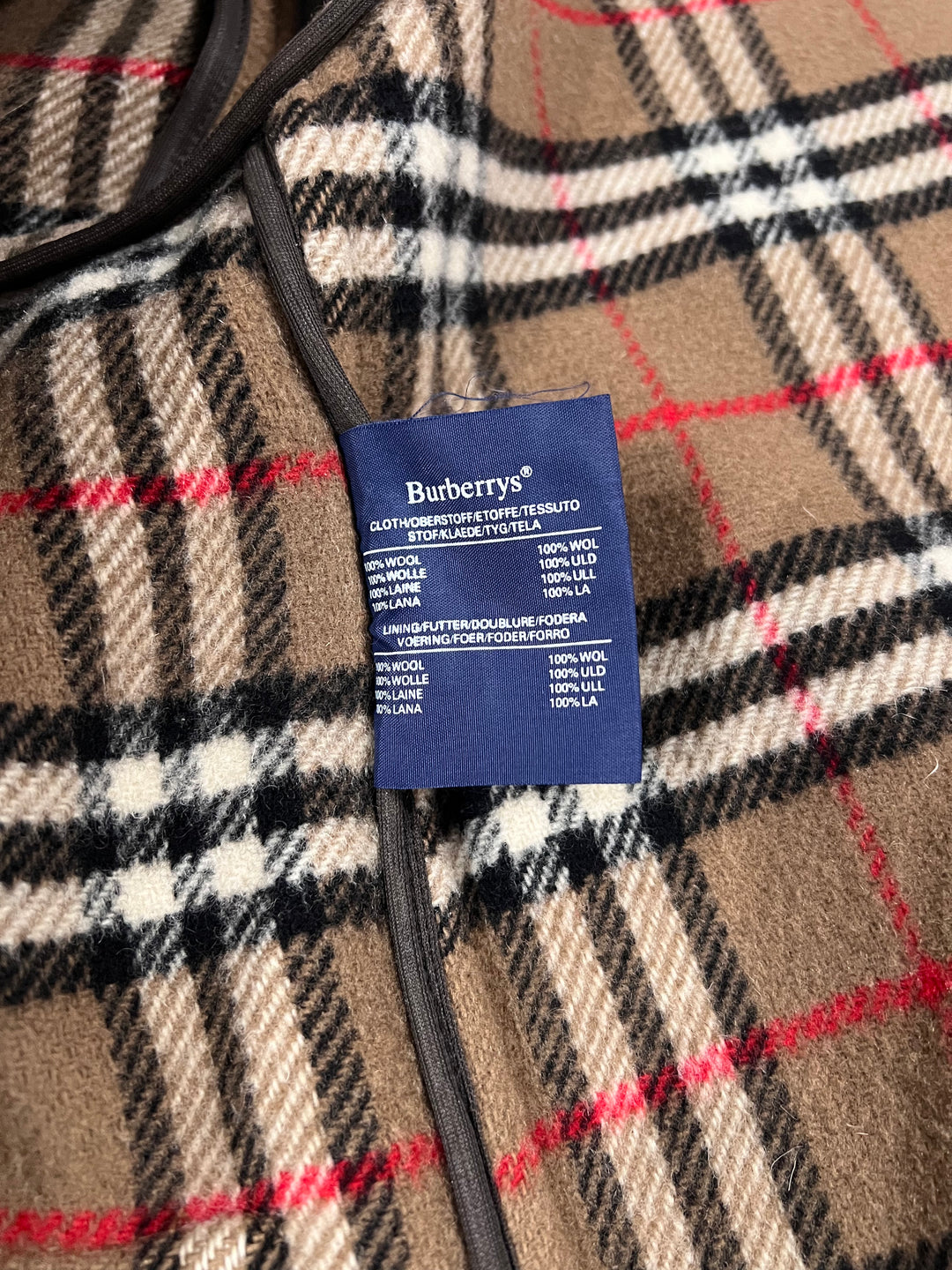 Burberrys Wool Duffle Coat