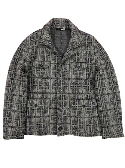 Love Moschino Wool Crop Jacket
