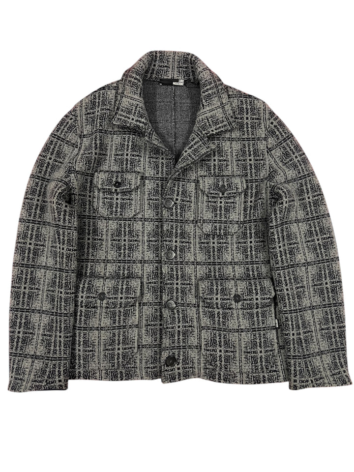 Love Moschino Wool Crop Jacket