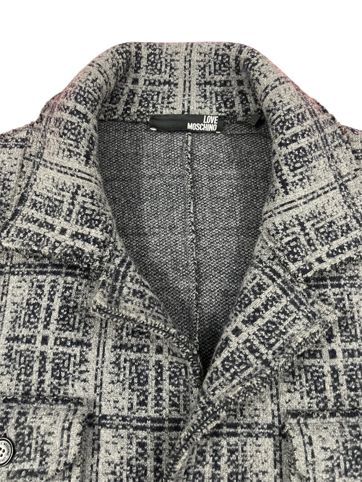 Love Moschino Wool Crop Jacket