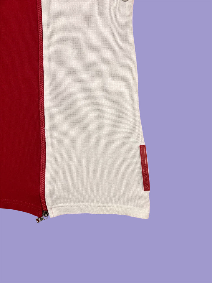 Prada Front Zip T-Shirt