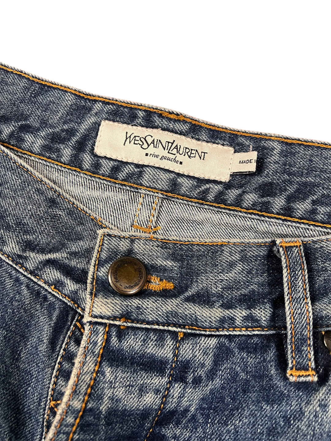 Yves Saint Laurent Light Blue Jeans