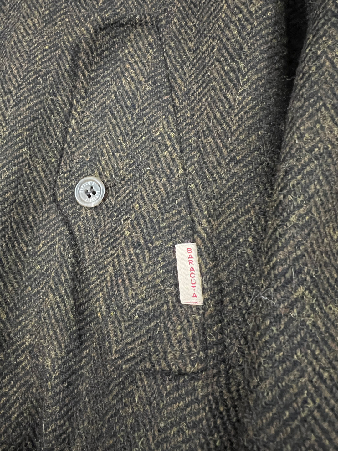 Baracuta G9 Brown Wool Harrington Jacket