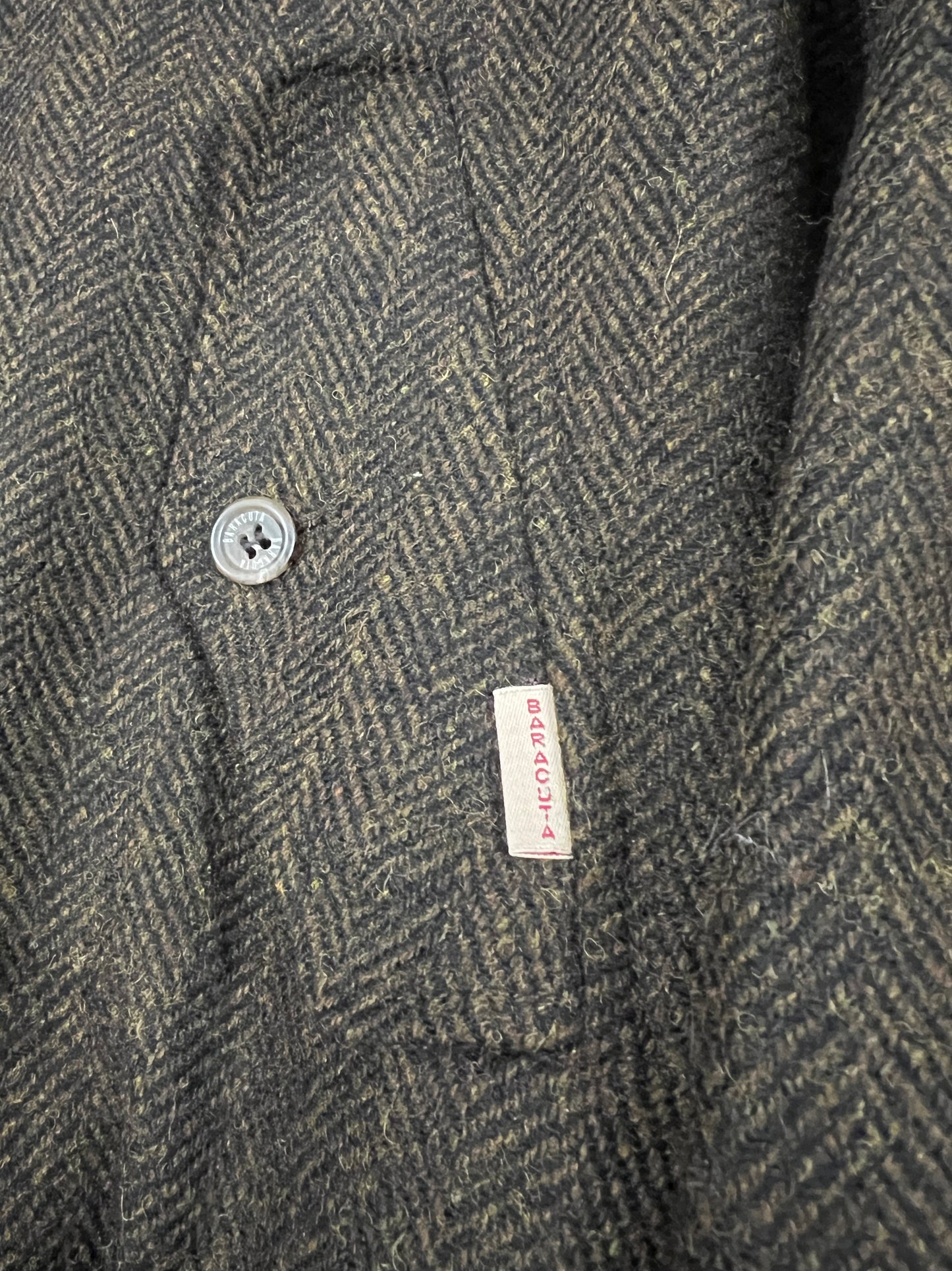 Baracuta G9 Brown Wool Bomber Jacket