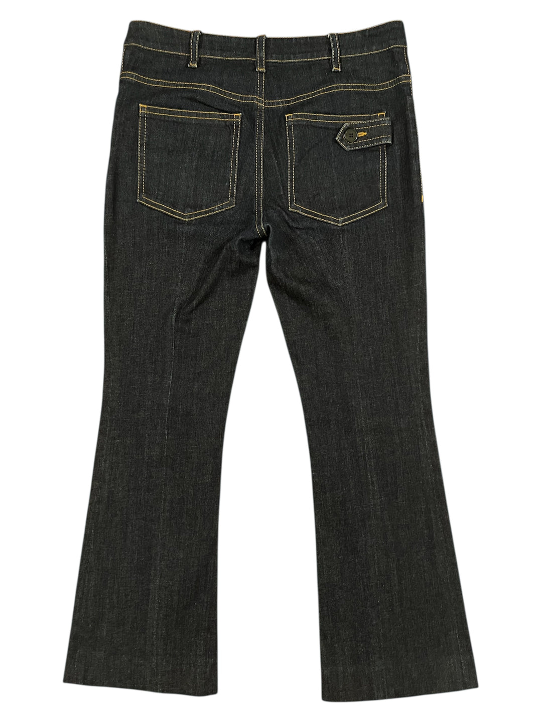 Prada Dark Denim Flared Jeans