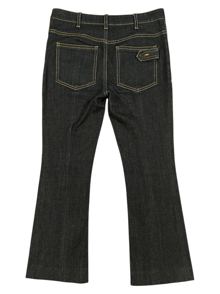 Prada Dark Denim Flared Jeans