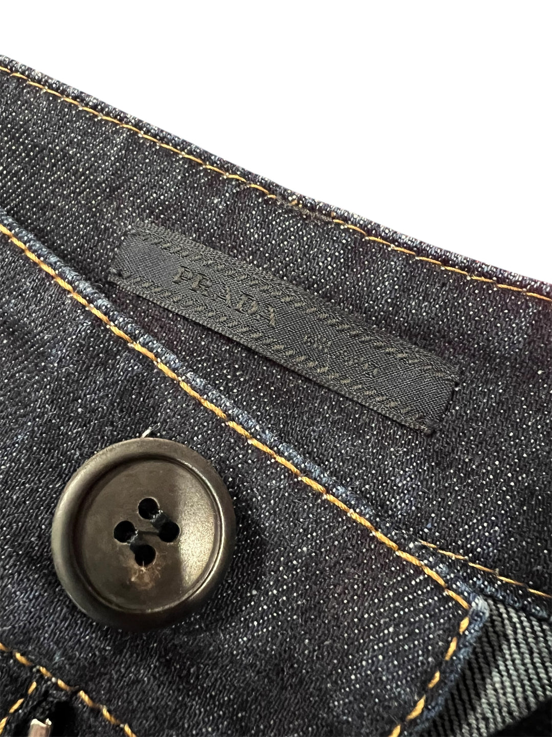 Prada Dark Denim Flared Jeans