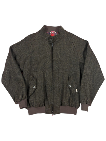 Baracuta G9 Brown Wool Bomber Jacket