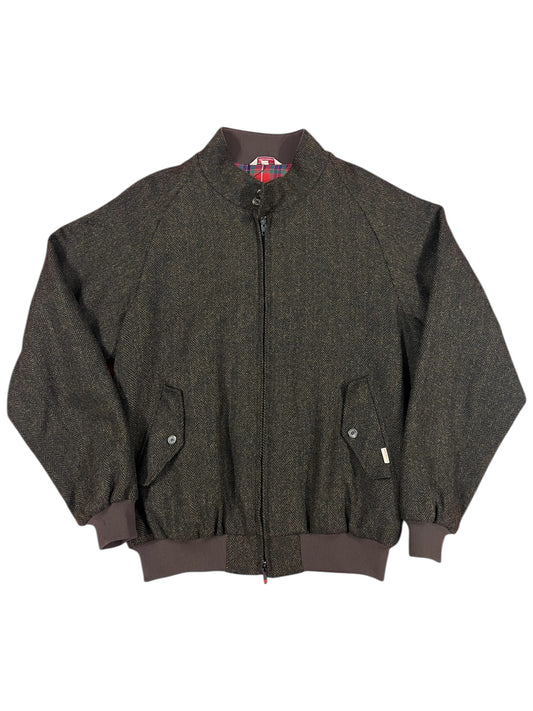 Baracuta G9 Brown Wool Bomber Jacket
