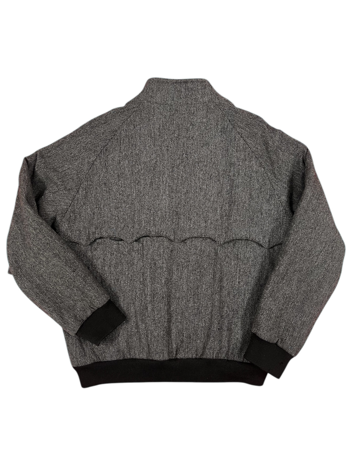 Baracuta G9 Grey Wool Bomber Jacket