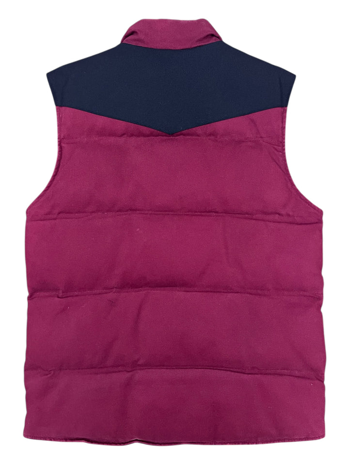 Carhartt Burgundy and Black Vest