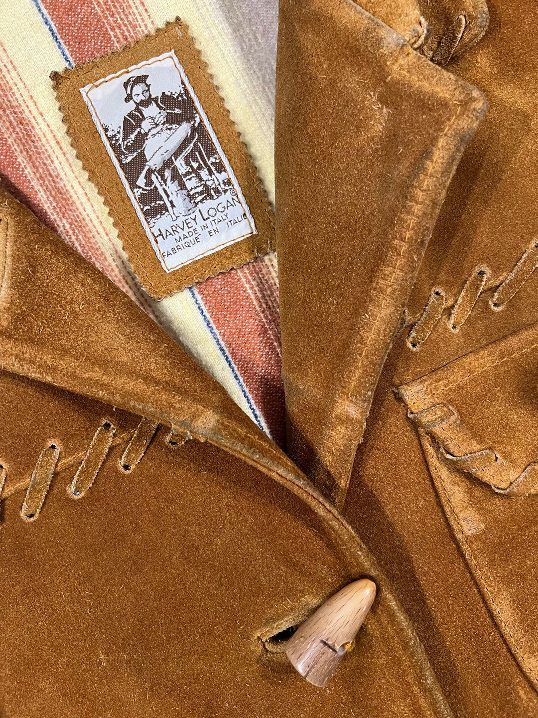 Harvey Logan Suede Jacket