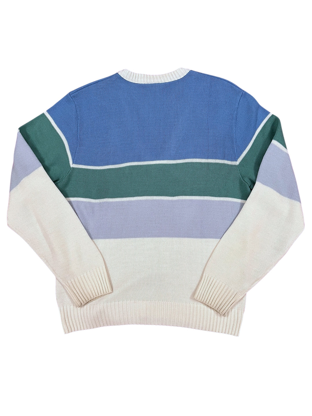 Lacoste Striped V-Neck Sweater