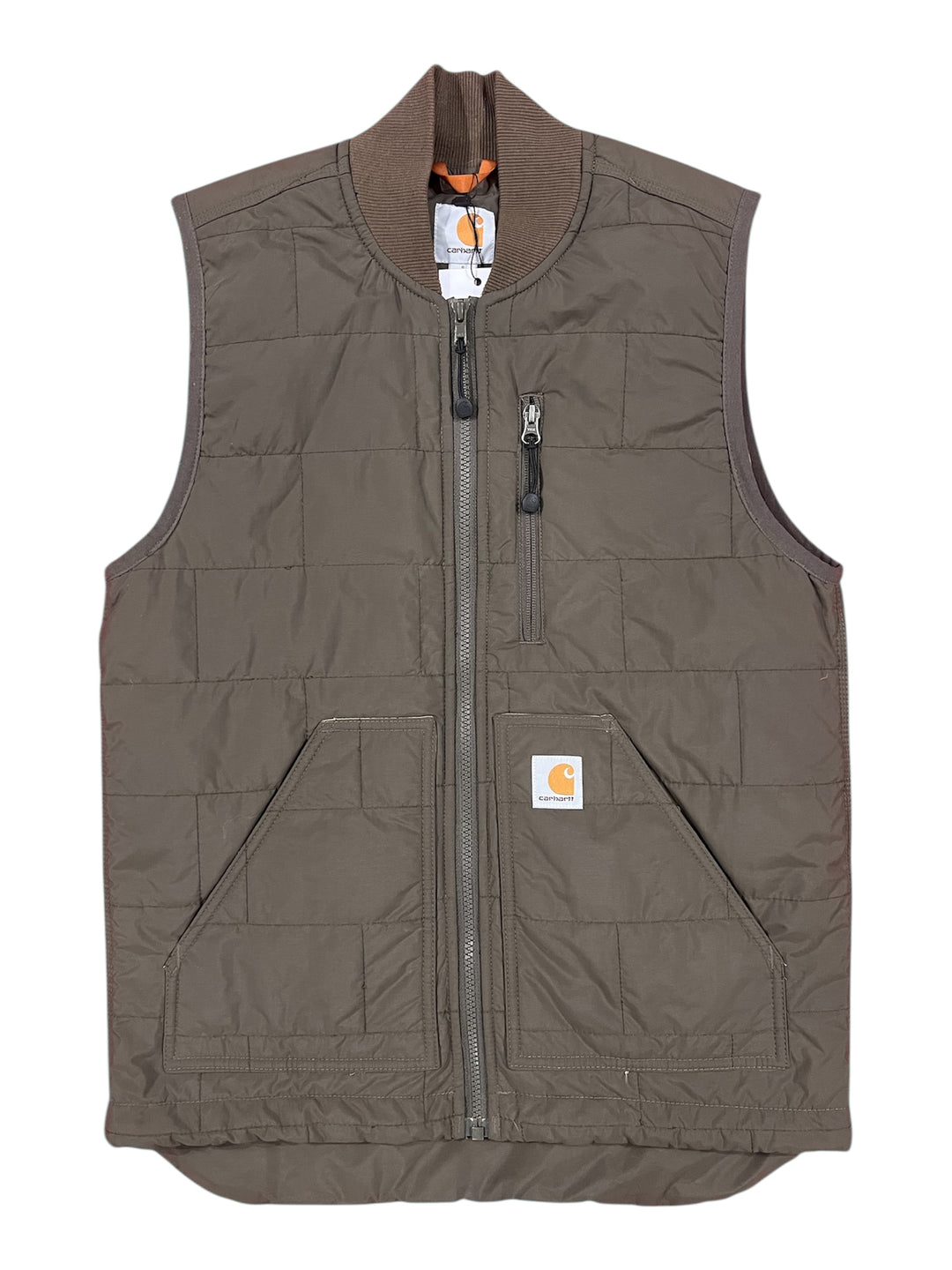 Carhartt Green Quilted Vest
