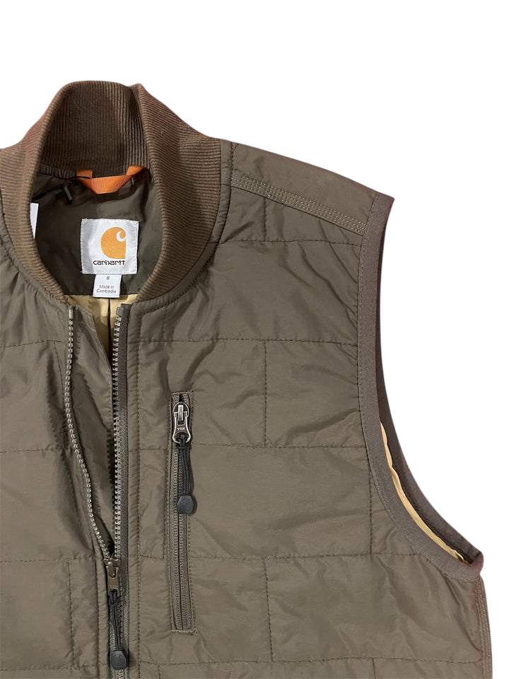 Carhartt Green Quilted Vest