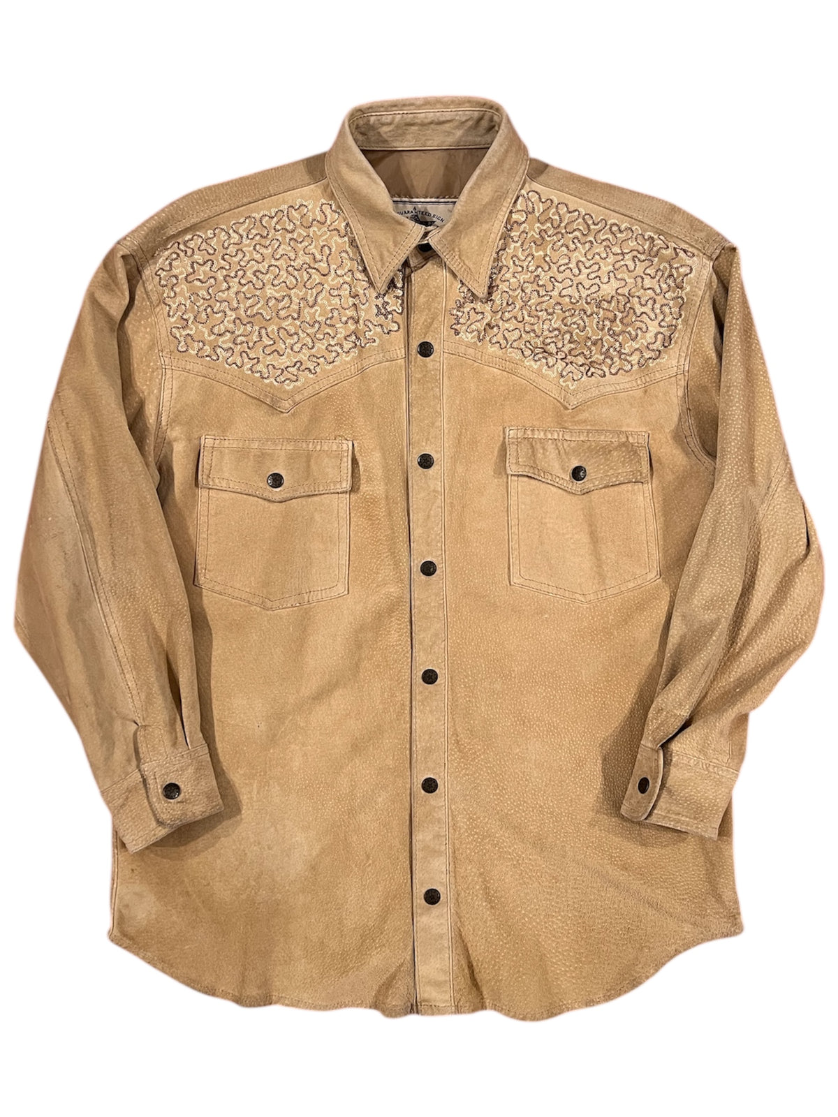 Bomb Boogie Leather Overshirt